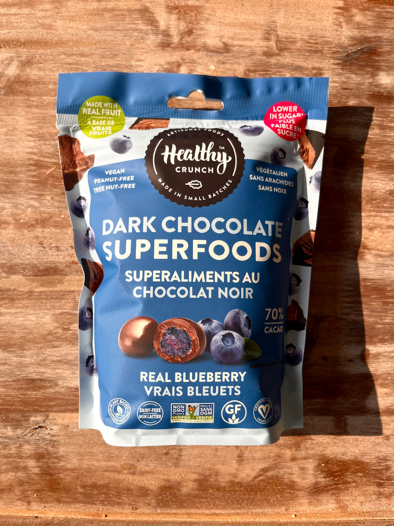 Healthy Crunch Blueberry Dark Chocolate Superfoods