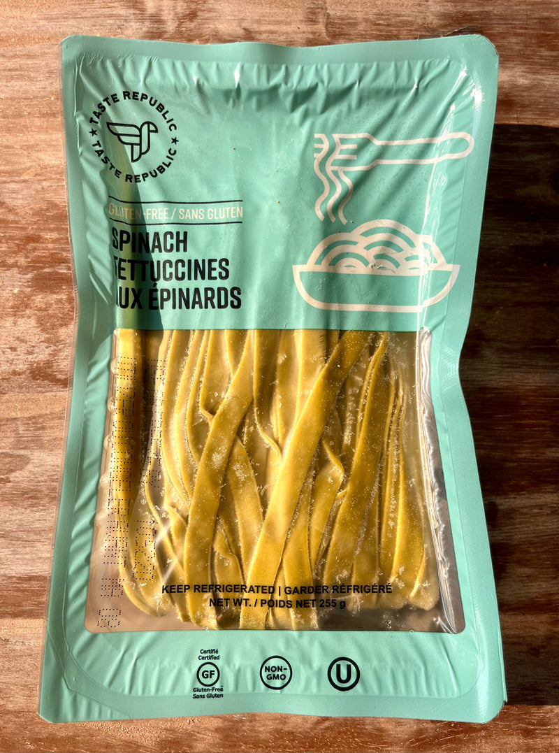 Fettuccines aux épinards par Taste Republic