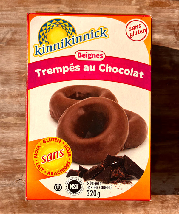 Beignets enrobés de chocolat
