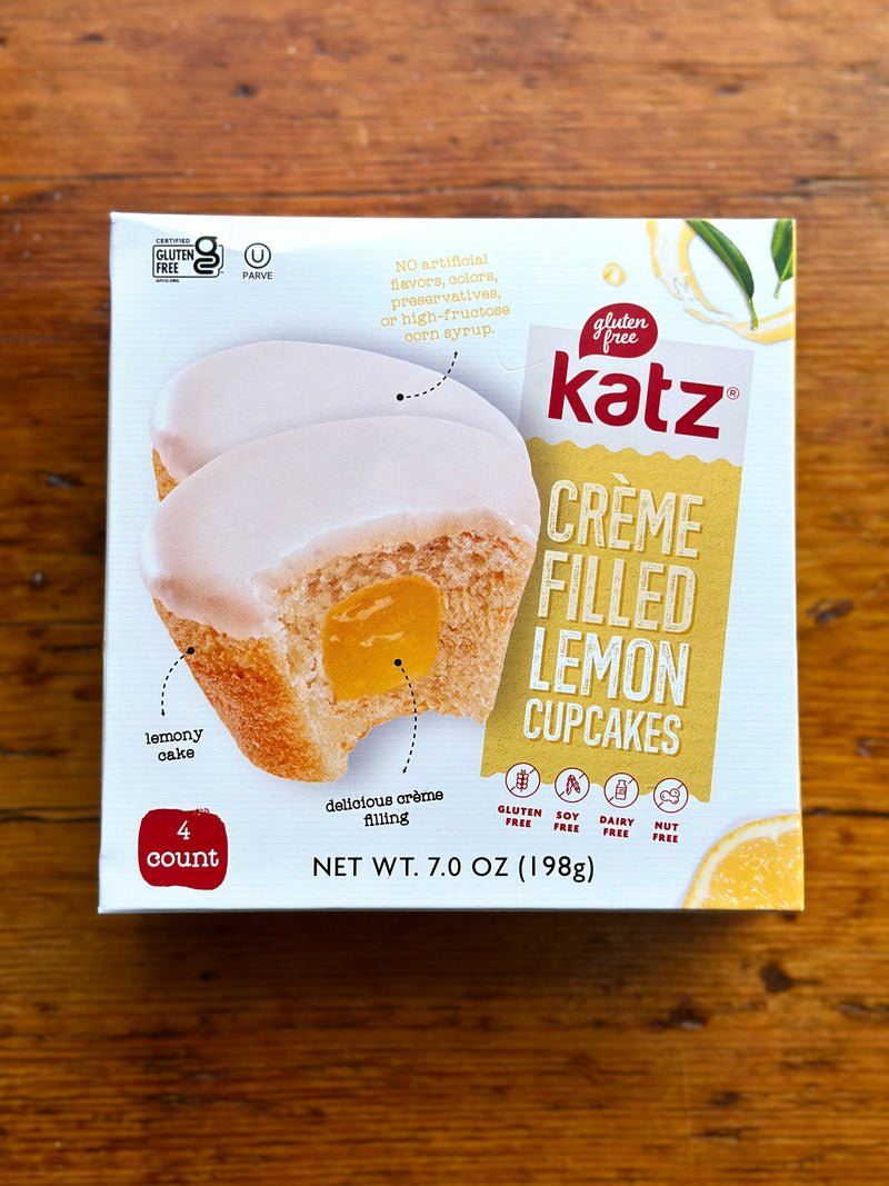 Lemon Cream Filled Cupcakes By Katz