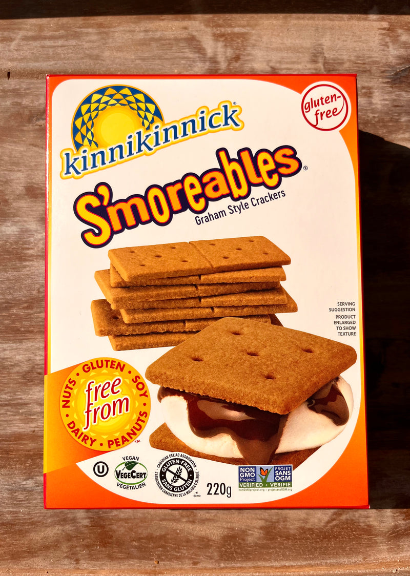S'moreables Graham Crackers By Kinnikinnick