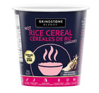 Unflavoured Hot Rice Cereal Cup By Grindstone Blends
