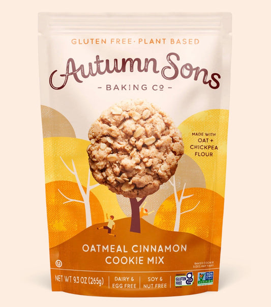 Oatmeal Cinnamon Cookie Mix By Autumn Sons