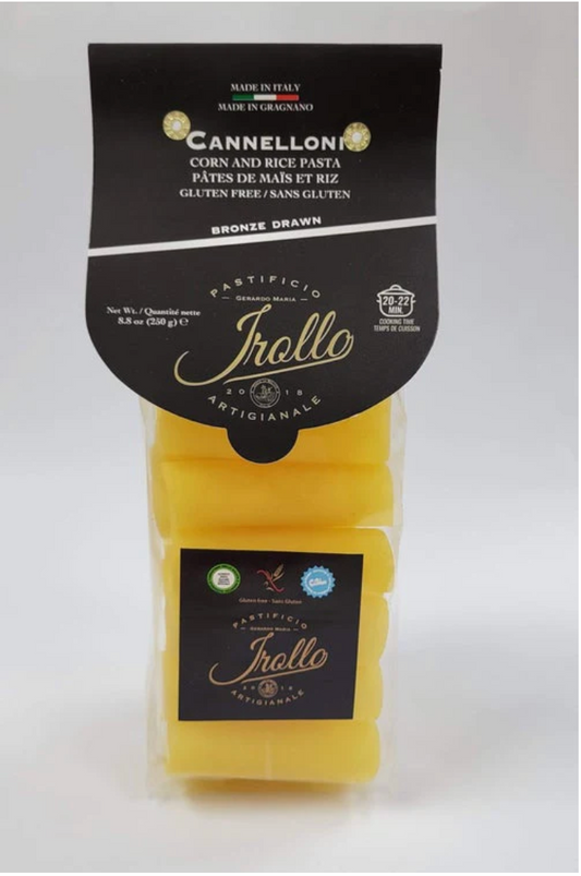 Cannelloni Gluten Free Pasta By Irollo
