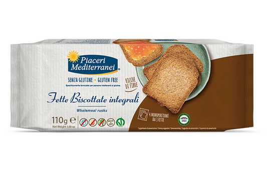 Wholemeal Rusks - Fette Biscottate Integrale by Piaceri Mediterranei