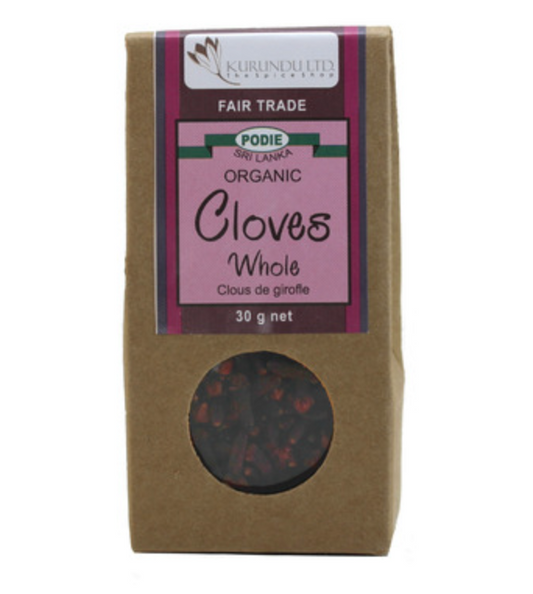Kurundu Cloves Whole - Organic
