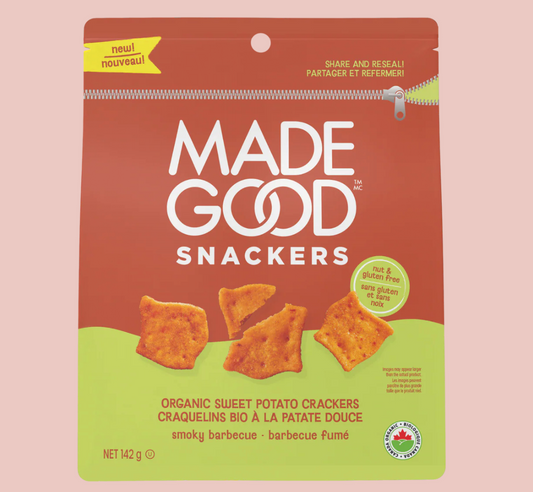 Smoky Barbecue Organic Sweet Potato Crackers By Made Good