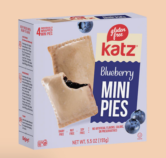 Mini Blueberry Pie By Katz