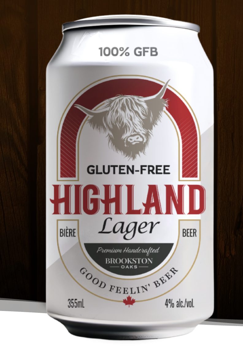 Brookston Highland Lager - Can (Need to be 19 years old to buy)