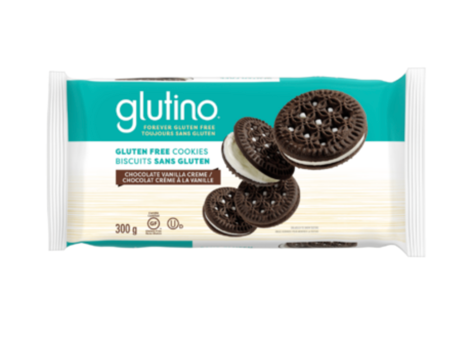 Glutino Gluten Free Chocolate Vanilla Creme Cookies