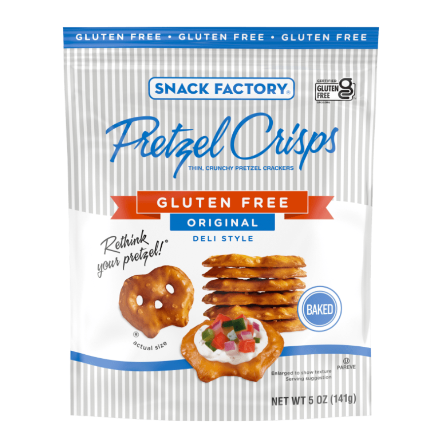 Gluten Free Pretzel Crisps by Snack Factory