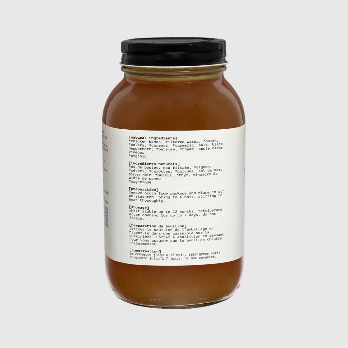 Liquid Gold Chicken Bone Broth (946 mL) By Ripe