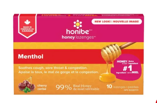 Honey Lozenges with Echinacea, Vitamine C, Zinc and Citrus By Honibe