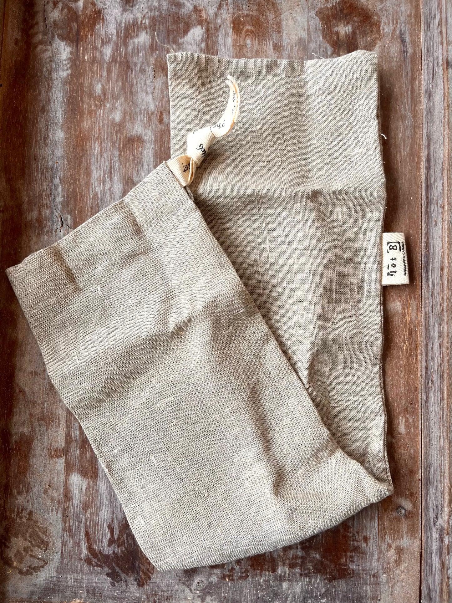 Baguette Bag made from Linen