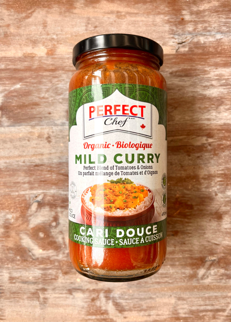 Organic Mild Curry Cooking Sauce By Perfect Chef