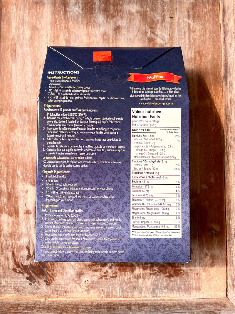 Muffin Mix By L'Angélique