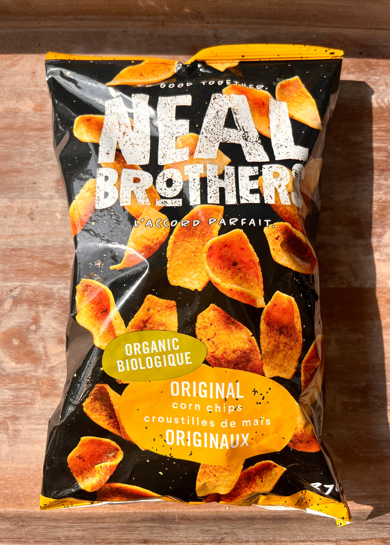 Chips de maïs bio originales par Neal Brothers
