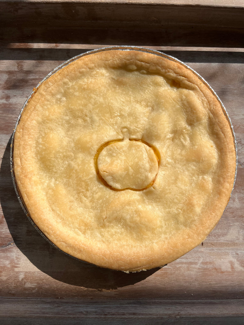 Ontario Peach Pie Large 10" - disponible en saison en magasin seulement