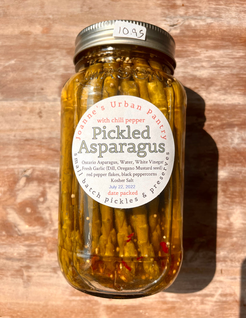 Pickled Asparagus With Chili Pepper