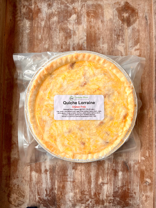 Quiche Lorraine By Christopher Woods Catering