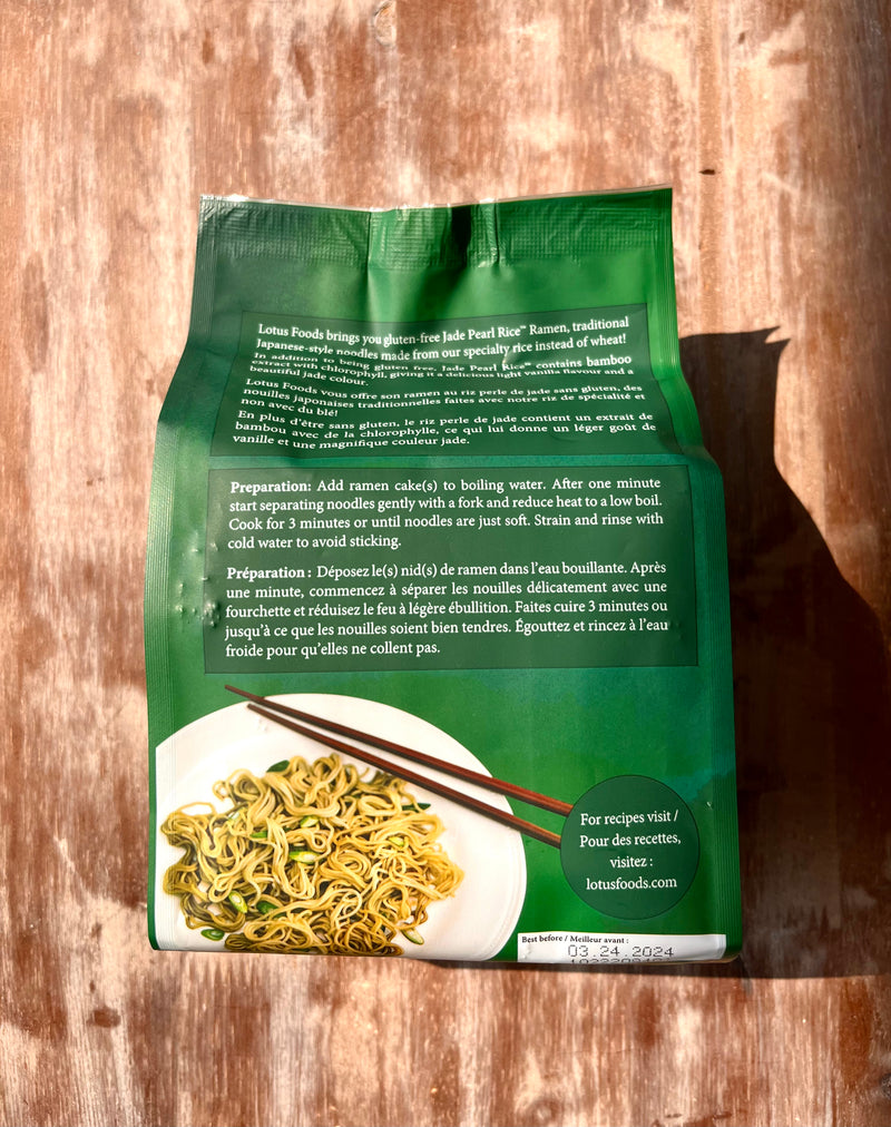 Jade Pearl Rice Ramen By Lotus Foods