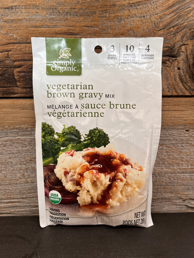 Vegetarian Brown Gravy Mix By Simply Organic