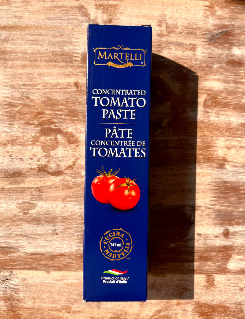 Pâte de tomates concentrée en tube de Martelli 147ml