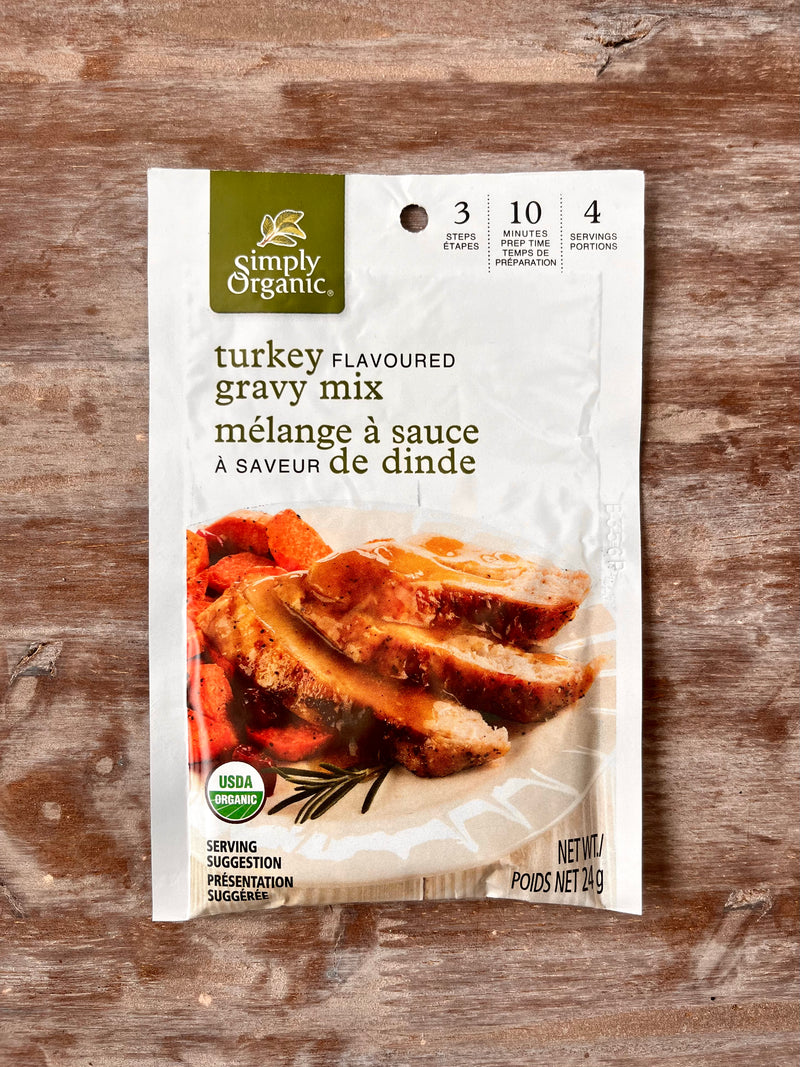 Turkey Flavoured Gravy Mix By Simply Organic
