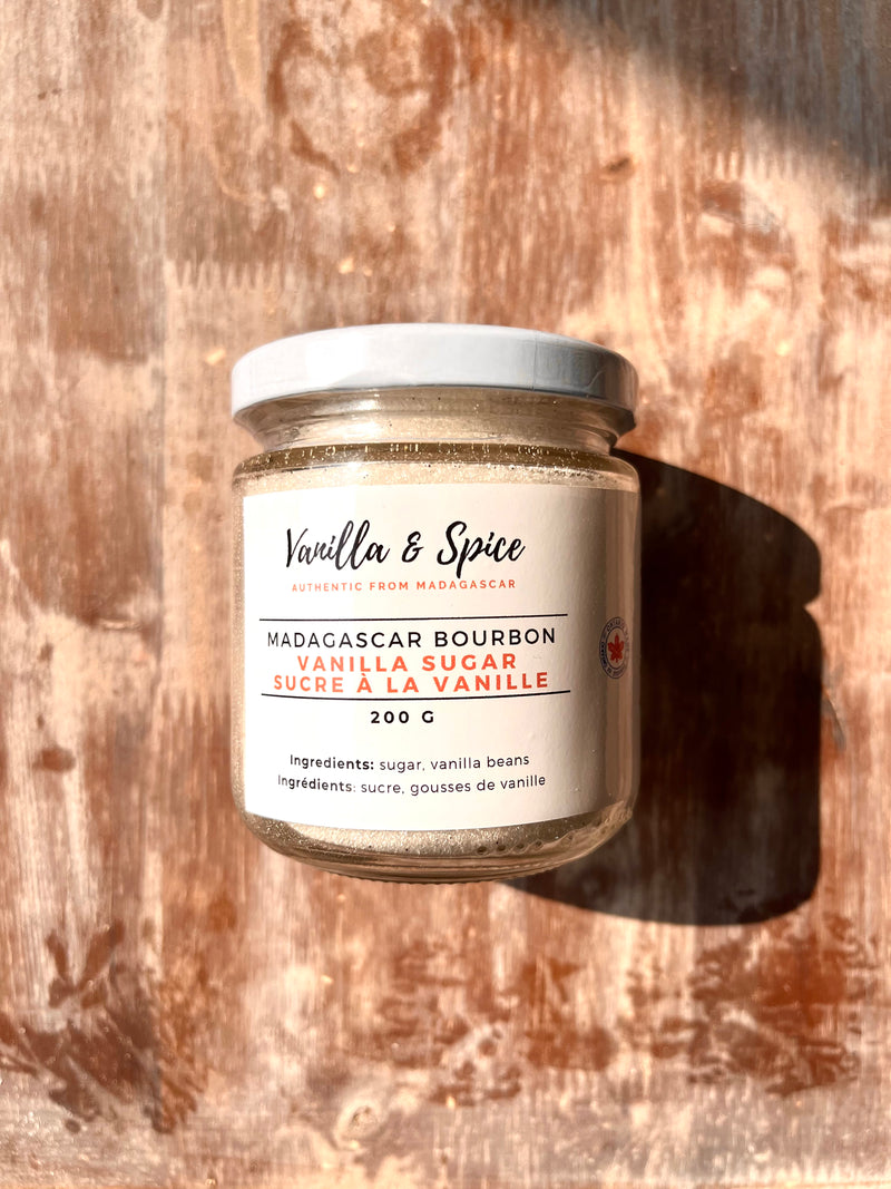 Pur sucre vanillé de Madagascar