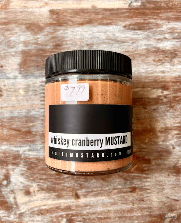 Whisky Canneberge Moutarde