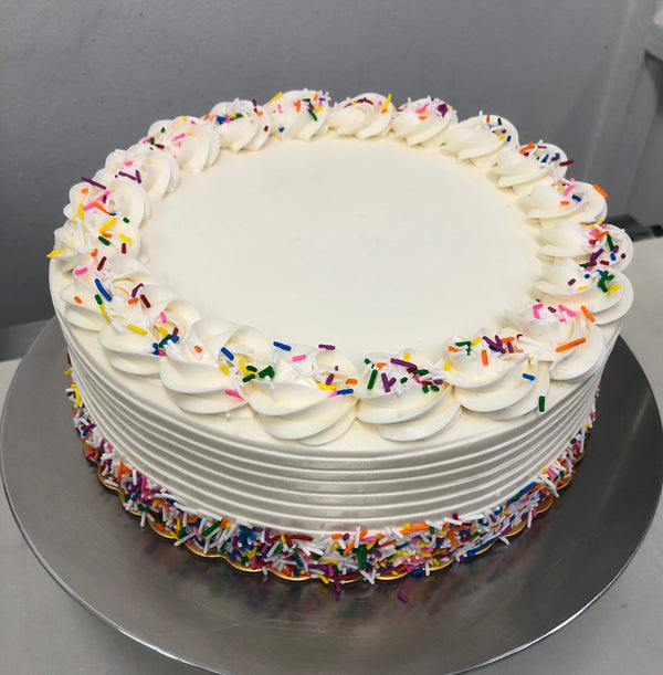 Gâteau 9" - pré-commande 48 heures à l'avance - Disponible pour retrait en magasin seulement