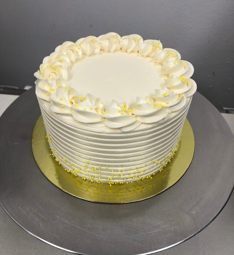 6” Lemon cake- PRE-ORDER 72 hours in advance - Available for store pick-up only