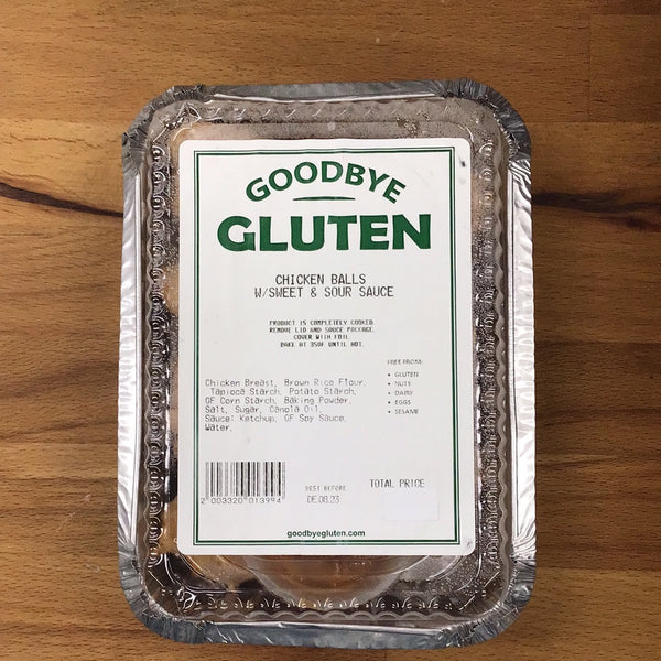 Adieu les boulettes de poulet aigre-douce au gluten