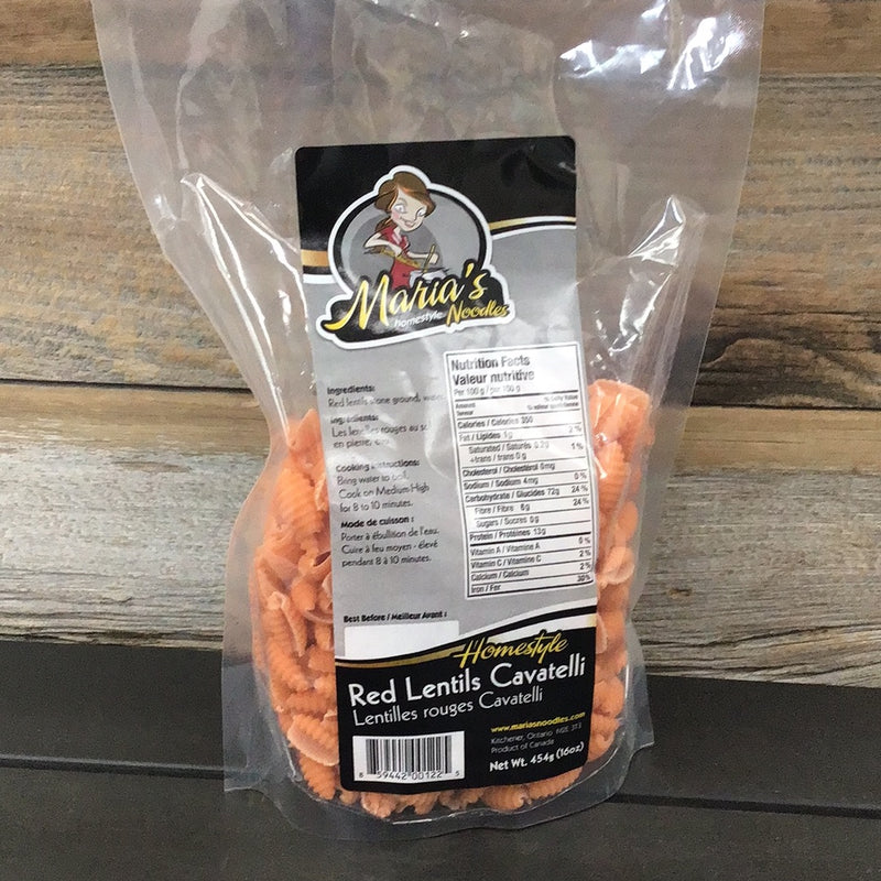 Maria' Red Lentil Pasta