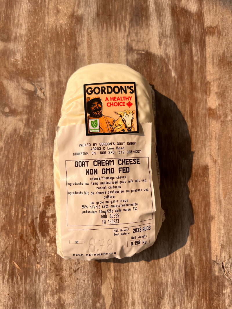 Fromage à la crème de chèvre (prix au gr) - disponible en magasin seulement