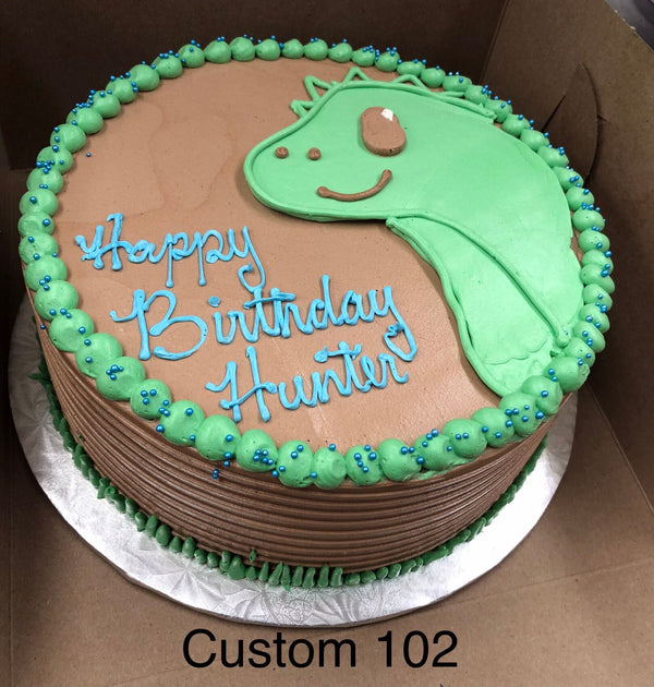 9” Custom Cake 102 - pre-order 72 hours in advance - Available for store pick-up only