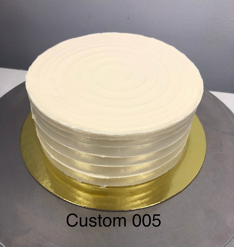6" Custom Cake 001 - Pre-Order 72 hours In Advance (Available for Store Pick-Up Only)