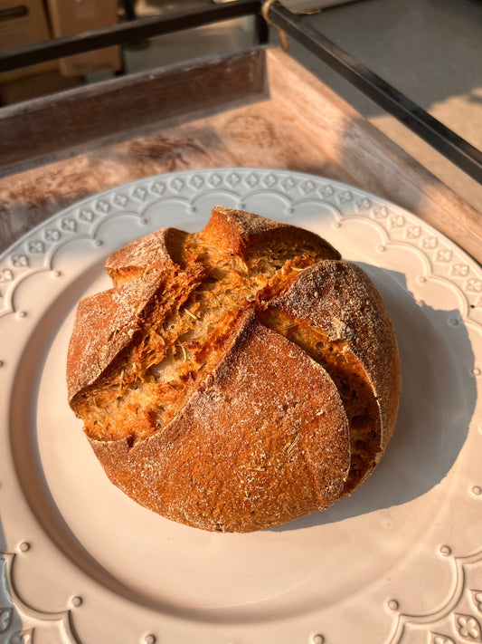 Rosemary Sourdough Bread Test