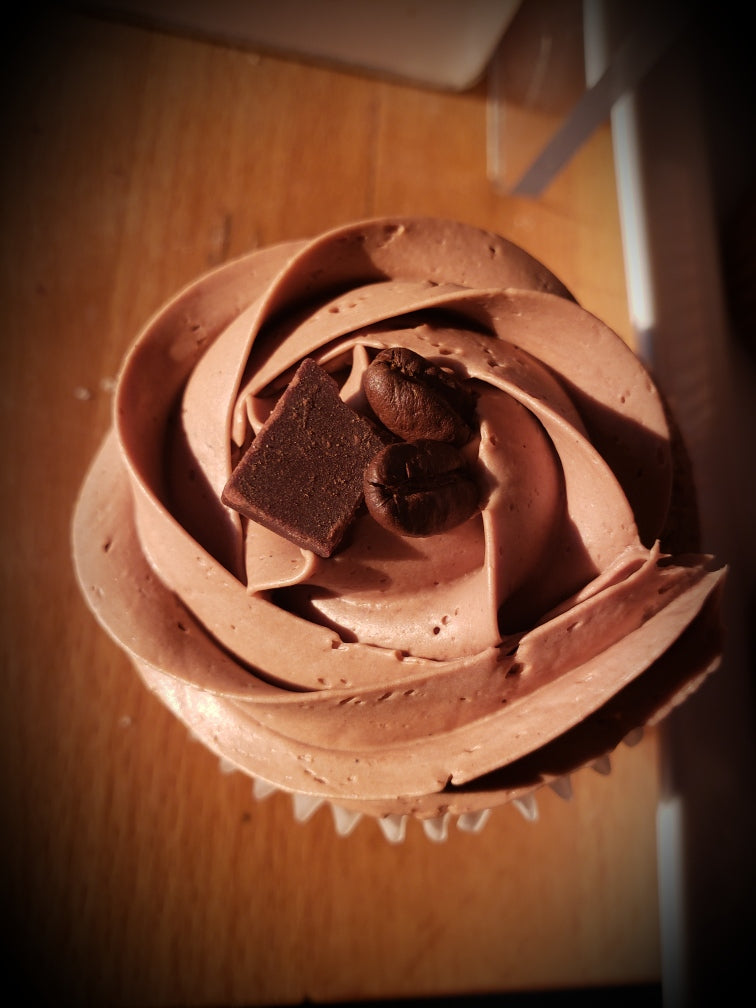 Cupcakes sans gluten avec glaçage (6) - pré-commande 48 heures à l'avance - Disponible pour retrait en magasin uniquement
