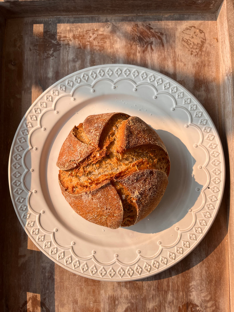 Pain au levain au romarin