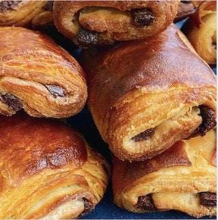 Croissant au chocolat végétalien (6) -sur commande seulement