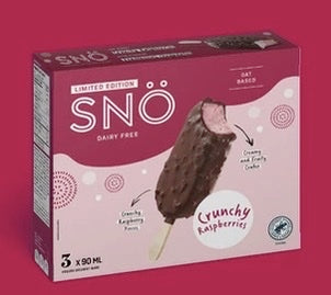 Snö Crunchy Raspberry ice cream (Limited Edition)