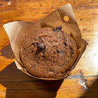 Muffins aux courgettes (6) aux pépites de chocolat noir divin - Vegan