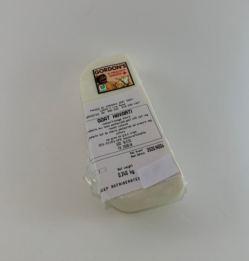 Havarty Chèvre (prix au gr) - disponible en magasin seulement
