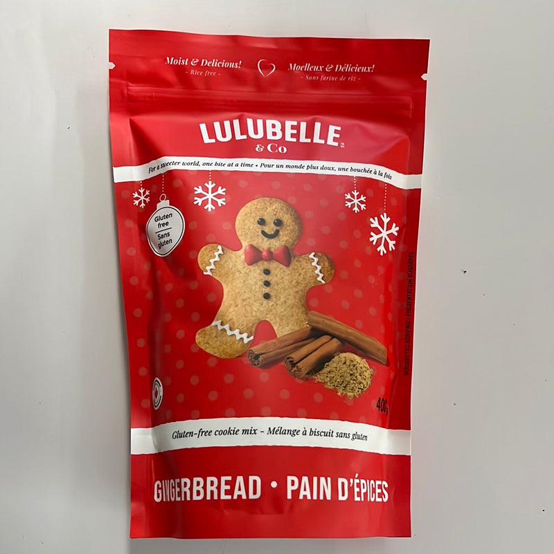 Lulubelle Gingerbread Cookie mix