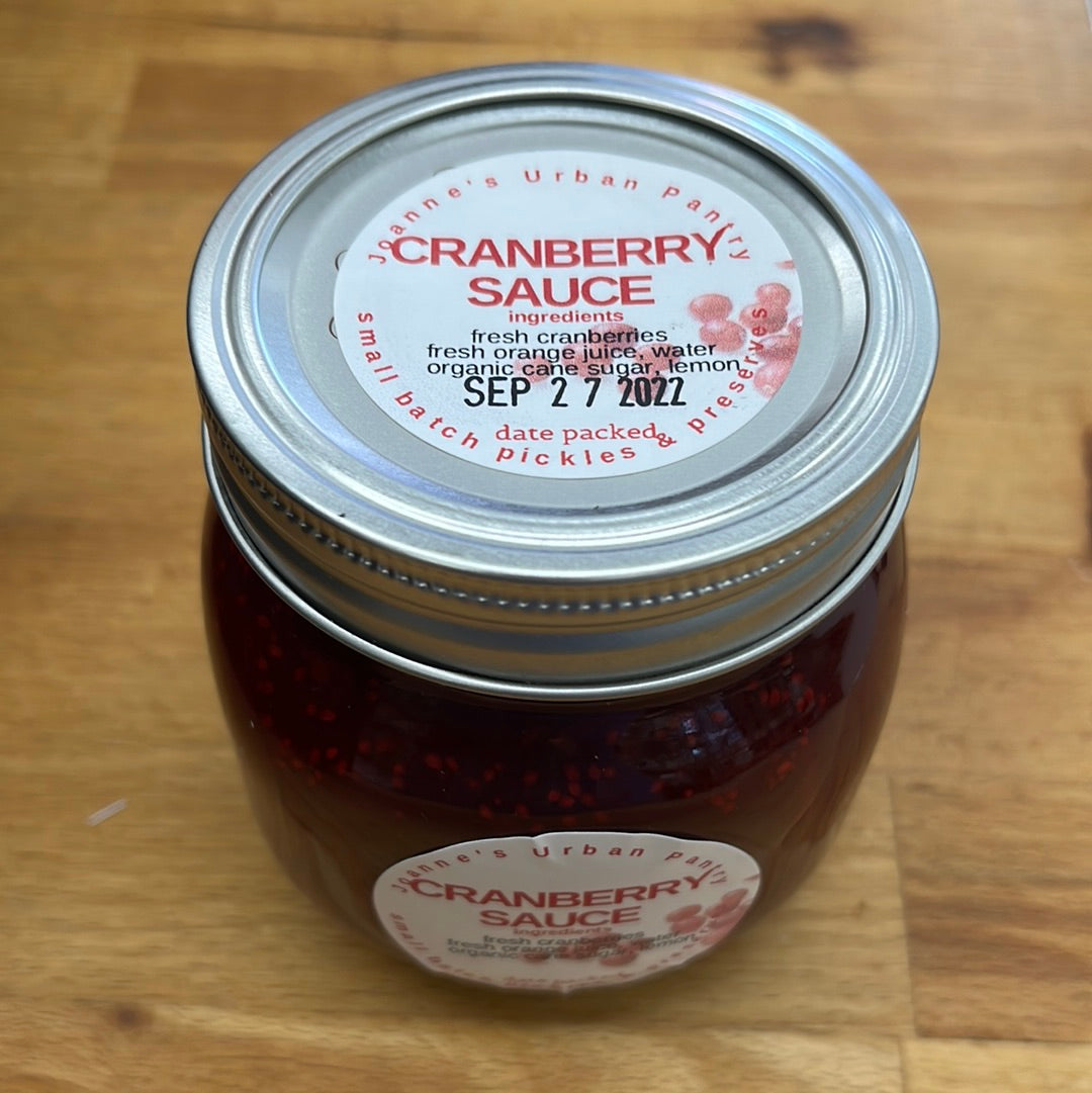 Sauce à la canneberge