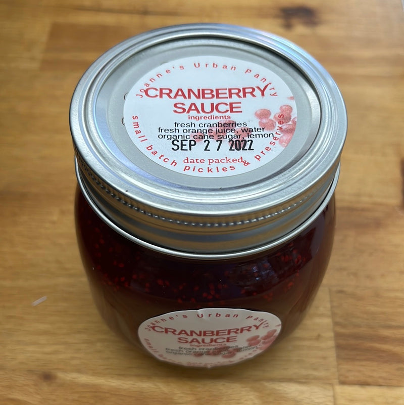Sauce à la canneberge