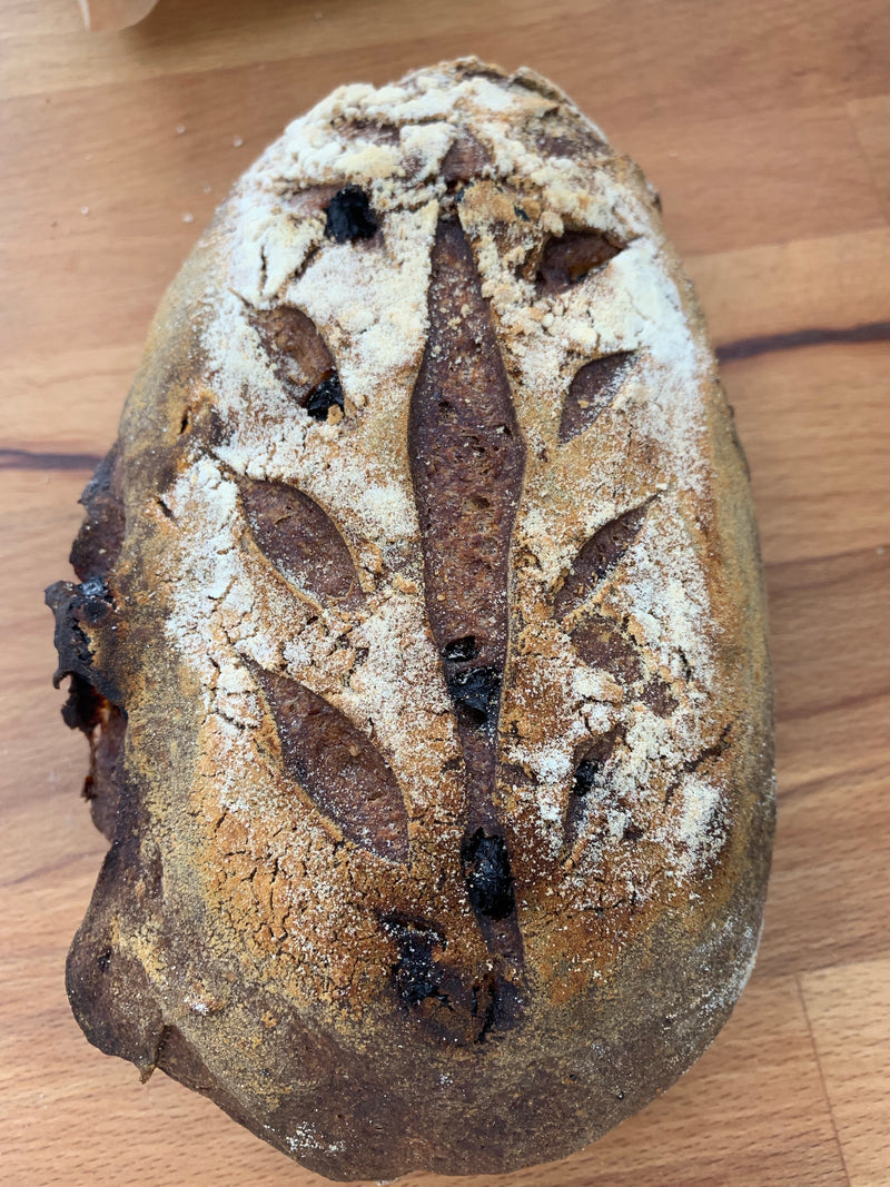 Levain aux canneberges et chocolat - 24h en pré-commande uniquement