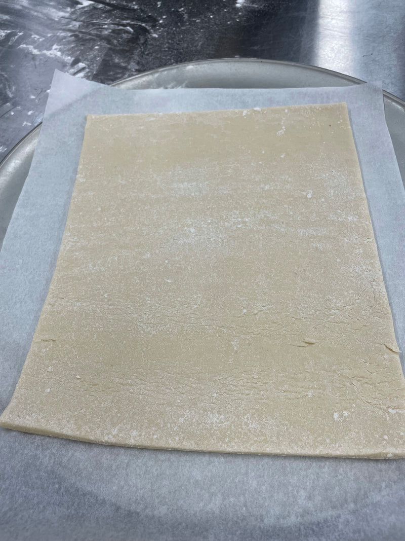 Laminated Pastry dough sheet (500gr puff pastry) - by order only 48 hours
