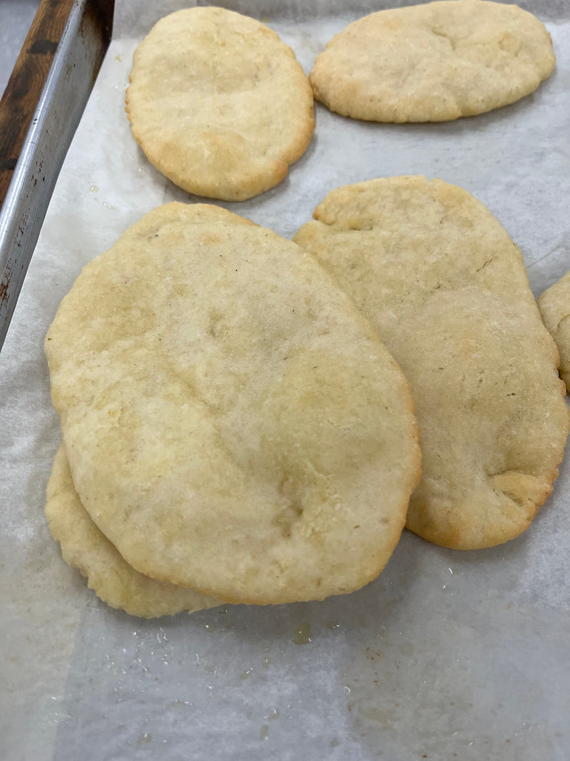 Naan bread/Pita Bread(6) -  available on order
